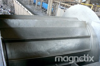 Bęben magnetyczny do recyklingu odpadów samochodowych